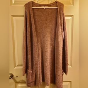 Love tree open cardigan